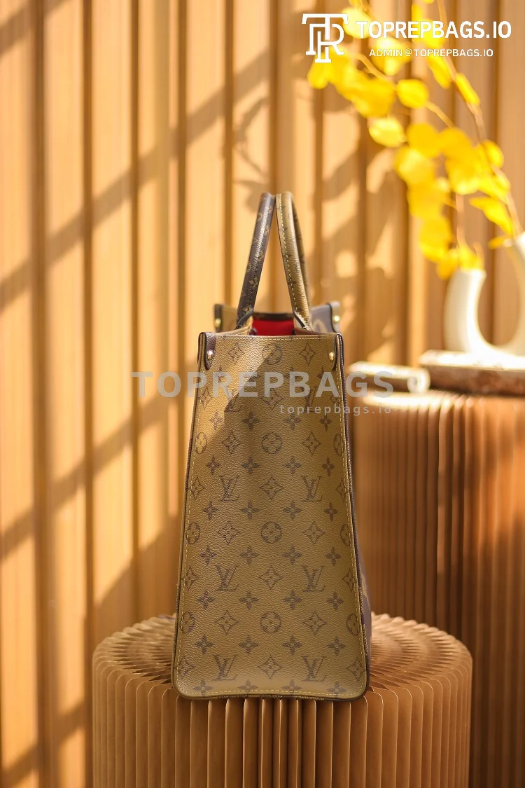 a1612006974098_8044 Louis Vuitton Neverfull in Beige/Brown
