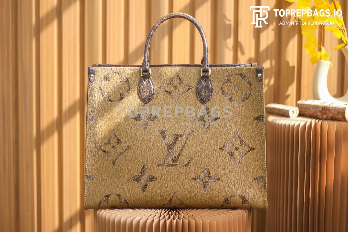 a1612007029572_3313 Louis Vuitton Neverfull in Beige/Brown