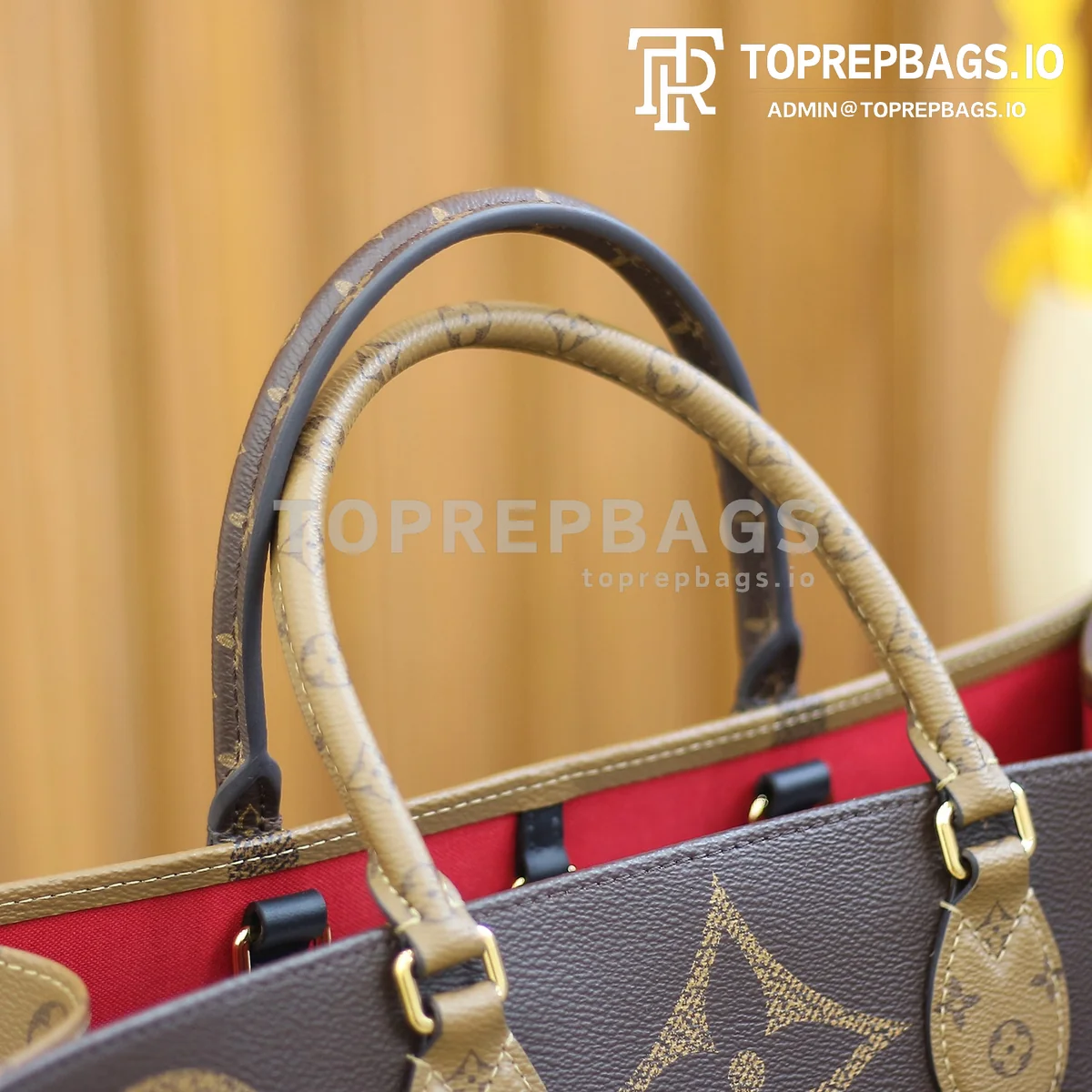 a1612007126306_8141 Louis Vuitton Neverfull in Beige/Brown