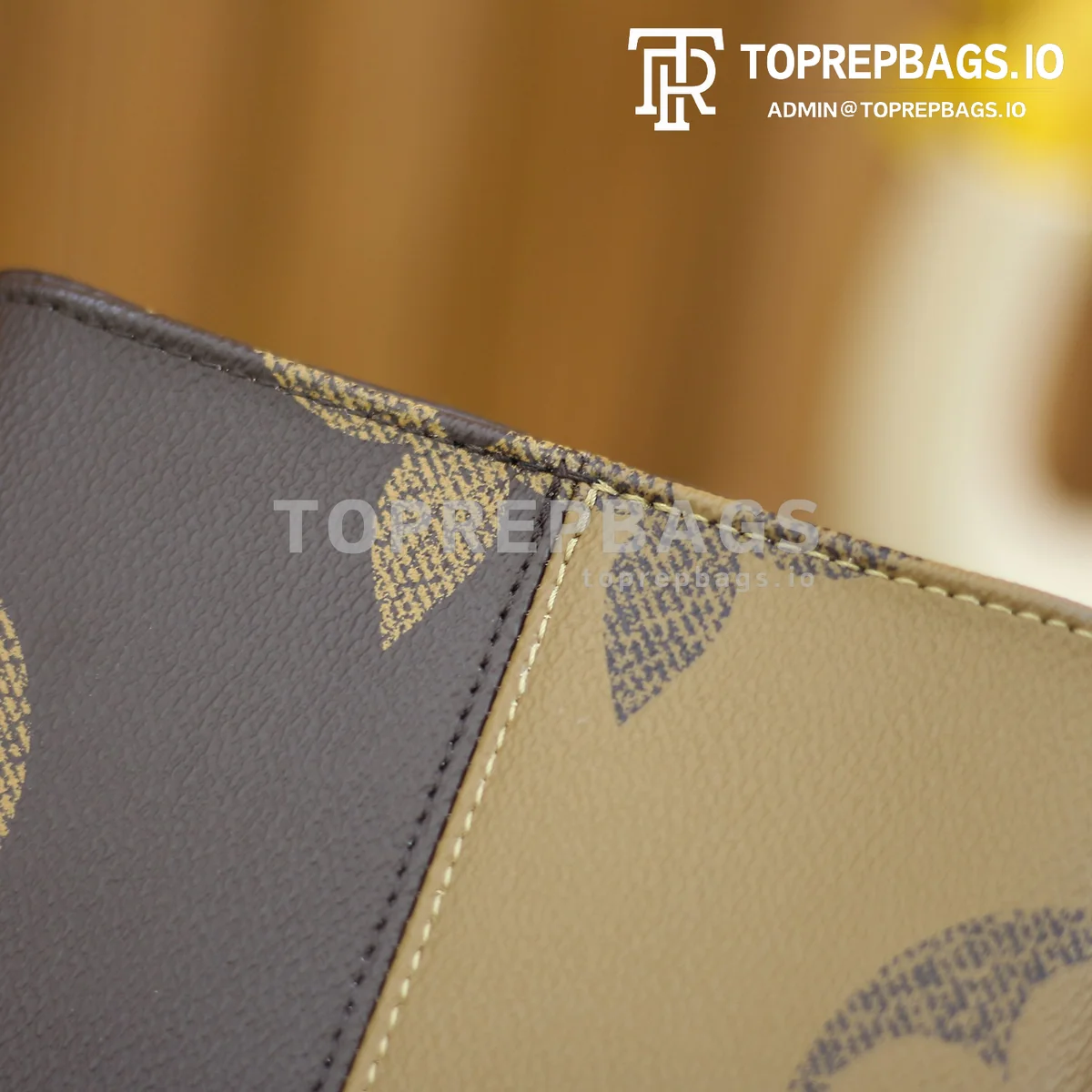 a1612007126730_7685 Louis Vuitton Neverfull in Beige/Brown