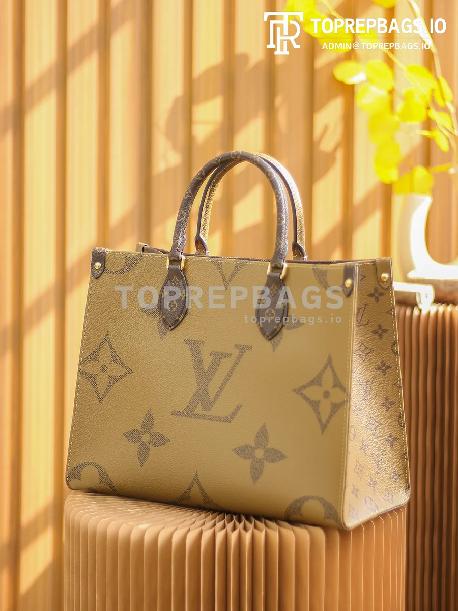 a1612008014973_4041 Louis Vuitton Onthego MM Medium in Brown