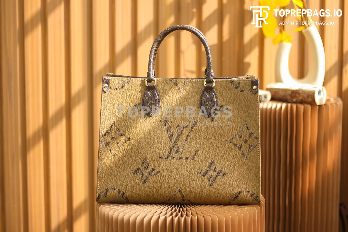 a1612008015622_8457 Louis Vuitton Onthego MM Medium in Brown