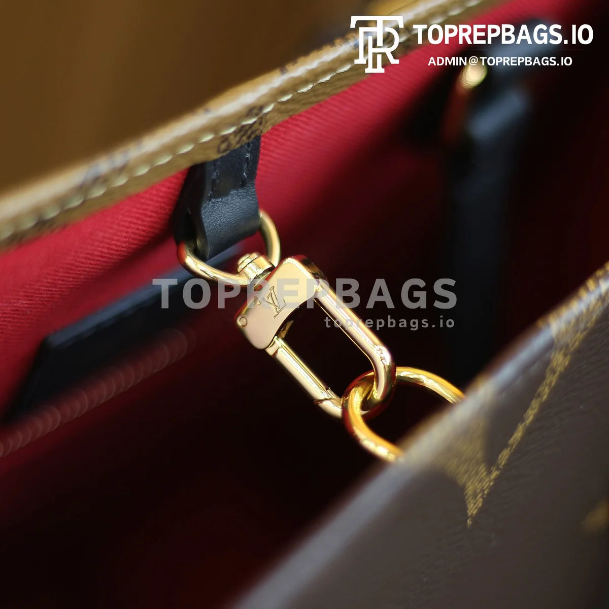 a1612008121436_4520 Louis Vuitton Onthego MM Medium in Brown