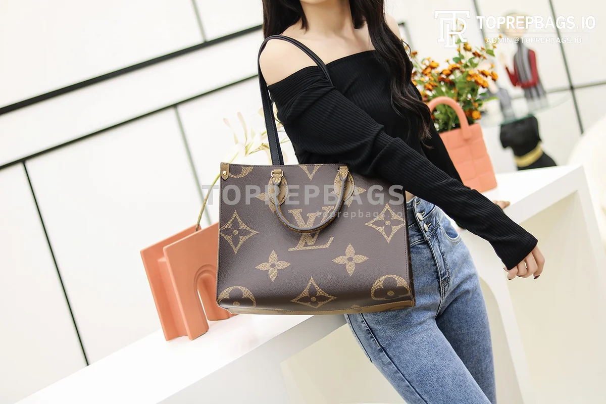 a1612008273937_0515 Louis Vuitton Onthego MM Medium in Brown