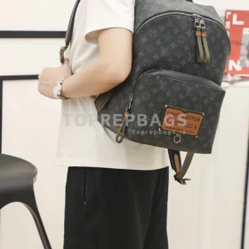 Louis Vuitton Discovery Backpack in Black