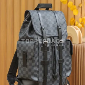 Louis Vuitton Christopher in Black