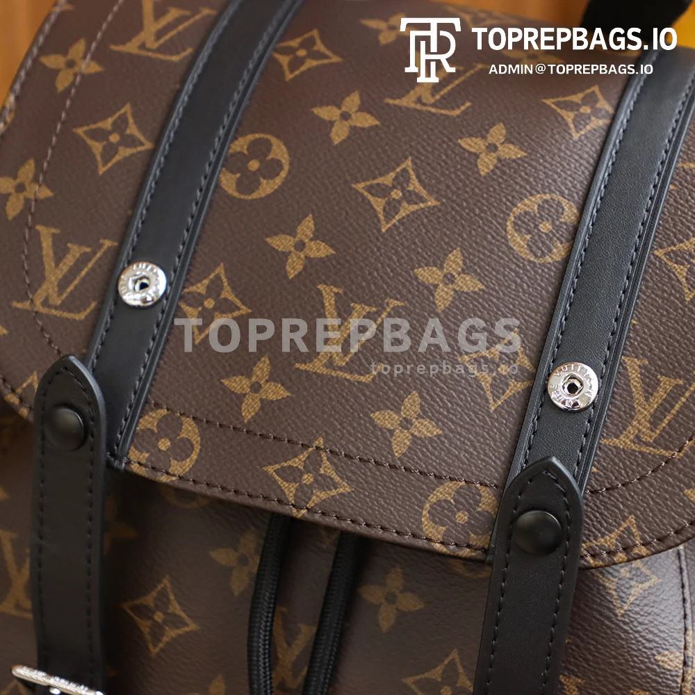 a1636186573808_0565 Louis Vuitton Christopher in Brown