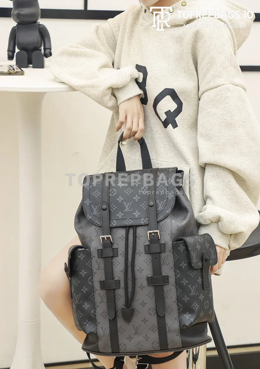 a1636186932688_2777 Louis Vuitton Christopher in Grey