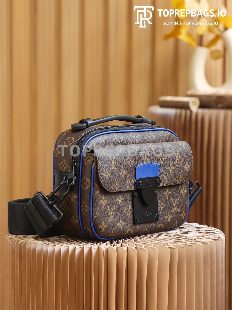 a1640163604593_4257 Louis Vuitton S Lock Messenger in Brown