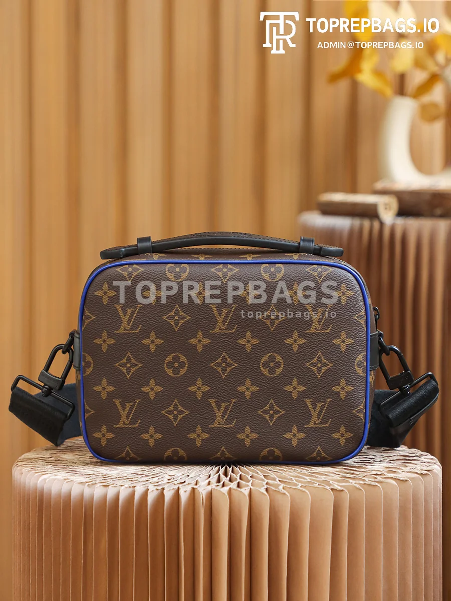 a1640163604594_5411 Louis Vuitton S Lock Messenger in Brown