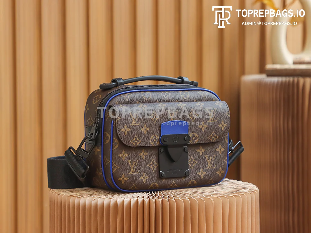 a1640163604597_5353 Louis Vuitton S Lock Messenger in Brown