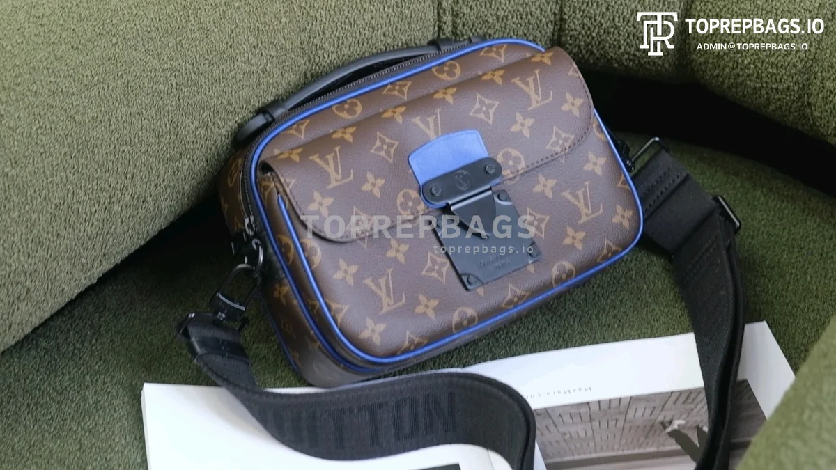 a1640163685658_7830 Louis Vuitton S Lock Messenger in Brown