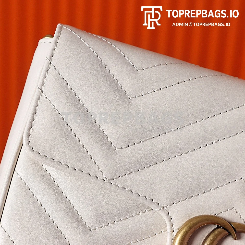 a1689414262213_0182 Gucci GG Marmont Mini in White