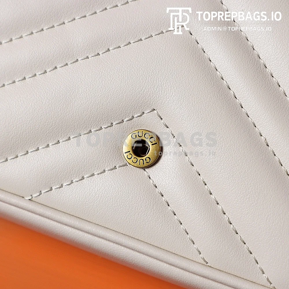 a1689414262221_6886 Gucci GG Marmont Mini in White