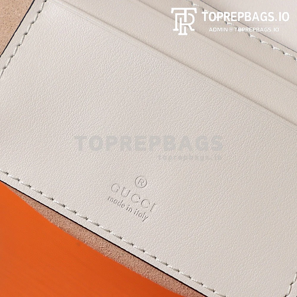a1689414262225_5471 Gucci GG Marmont Mini in White