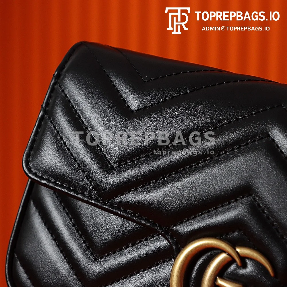 a1689414537172_6447 Gucci GG Marmont Mini in Black