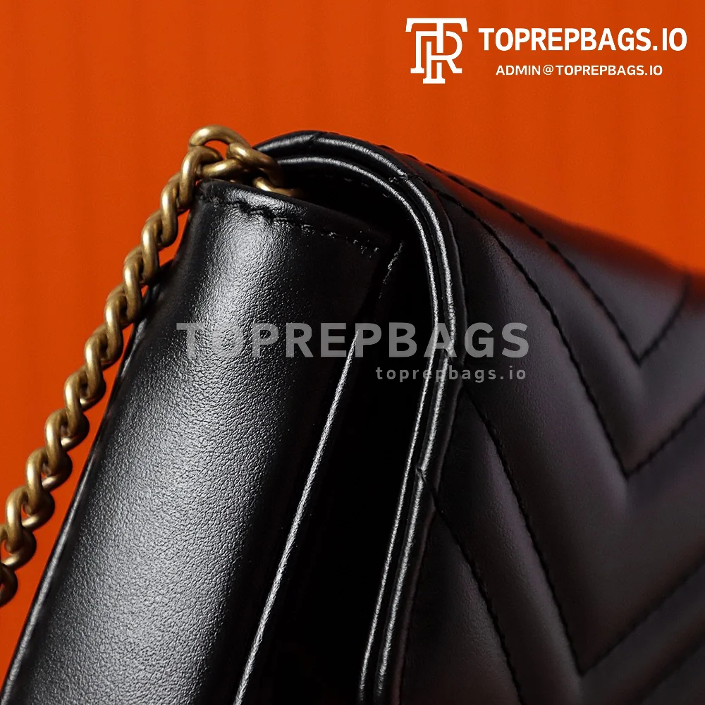 a1689414537173_3364 Gucci GG Marmont Mini in Black