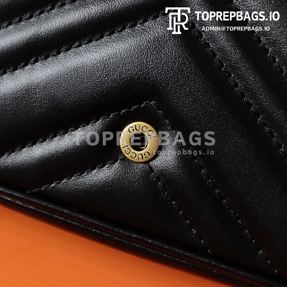 a1689414537177_6438 Gucci GG Marmont Mini in Black
