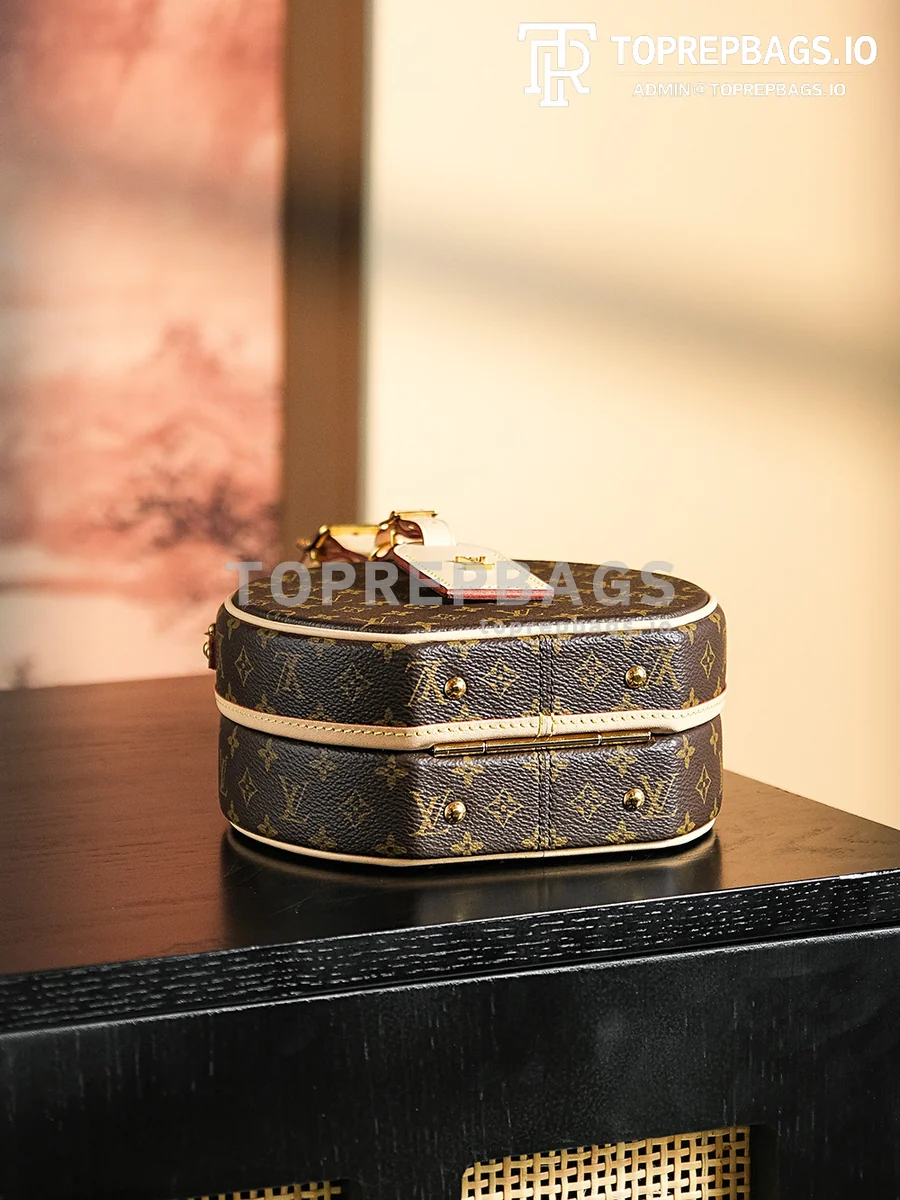 a1718358765386_4557 Louis Vuitton Petite Boite Chapeau in Brown