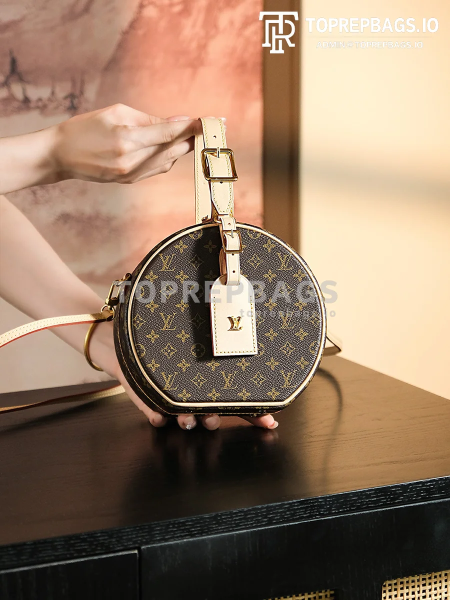 a1718358768718_7085 Louis Vuitton Petite Boite Chapeau in Brown