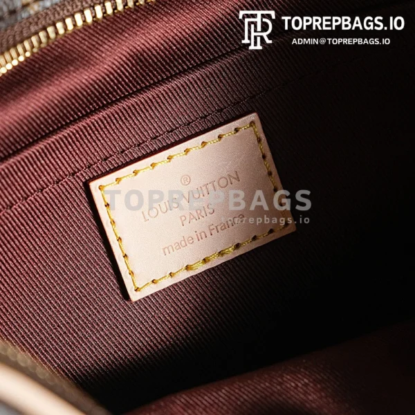 a1718703583449_6004 Louis Vuitton Croissant in Brown