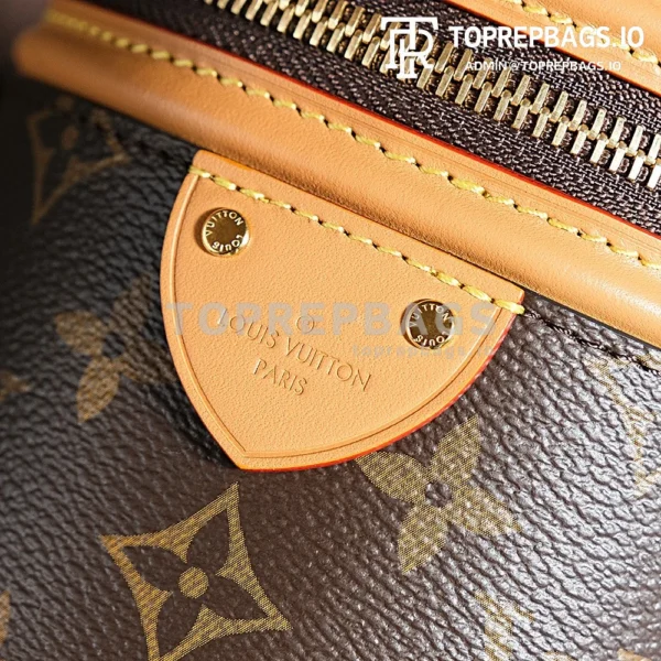 a1718962571673_6337 Louis Vuitton Nano Cannes in Brown