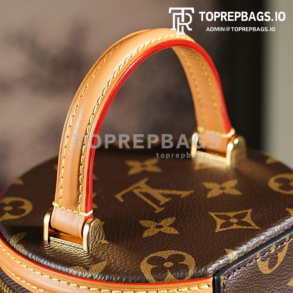 a1718962663984_6610 Louis Vuitton Nano Cannes in Brown