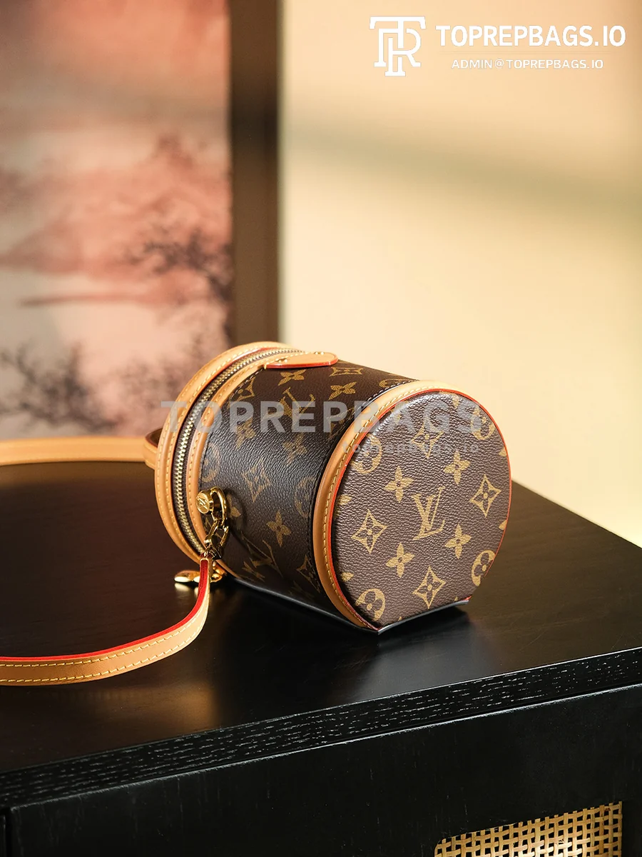 a1718964528909_5023 Louis Vuitton Nano Cannes in Brown