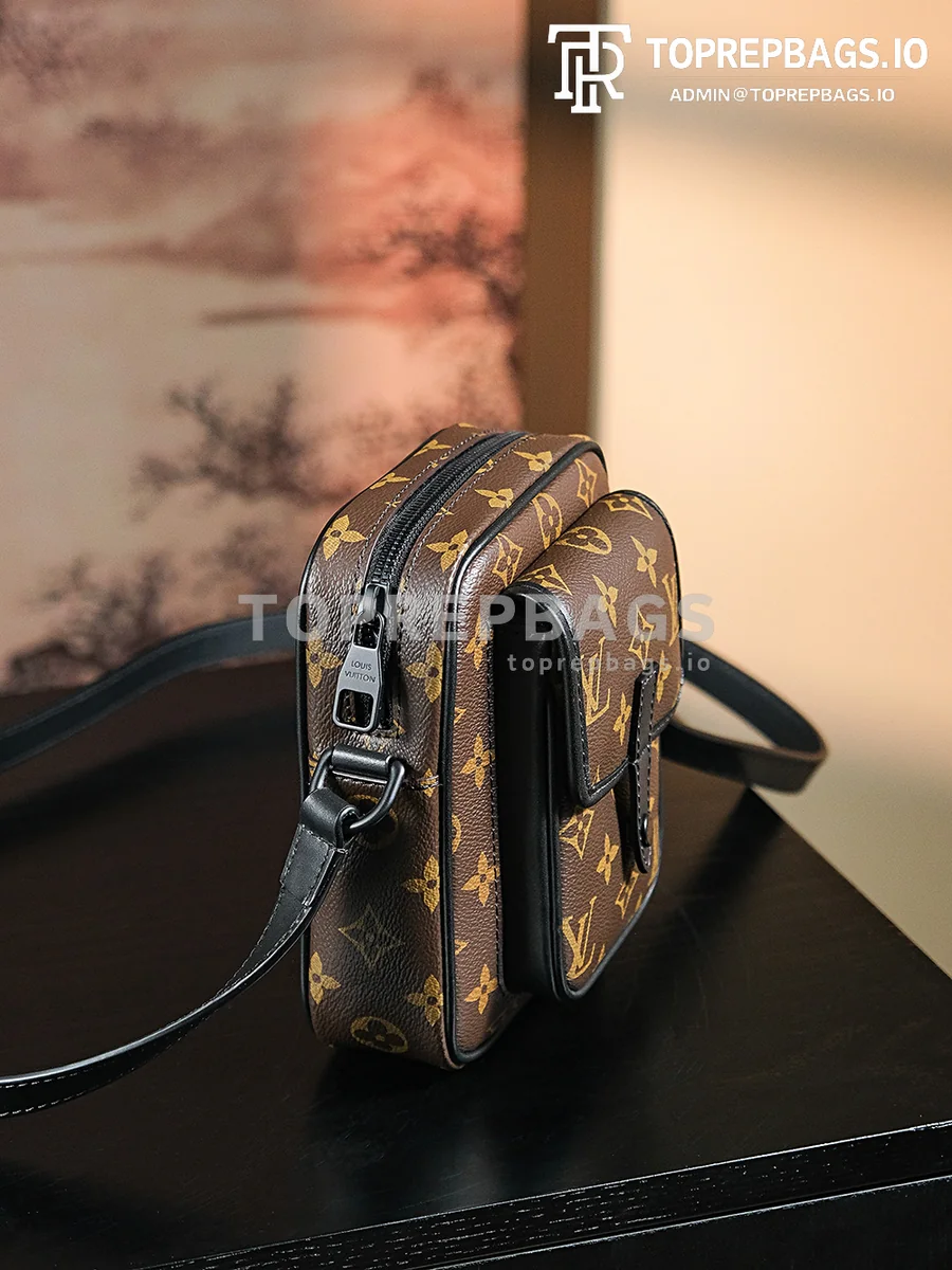 a1719825256756_6813 Louis Vuitton Christopher Camera Bag in Brown