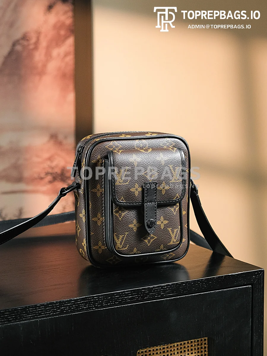 a1719825256766_6553 Louis Vuitton Christopher Camera Bag in Brown