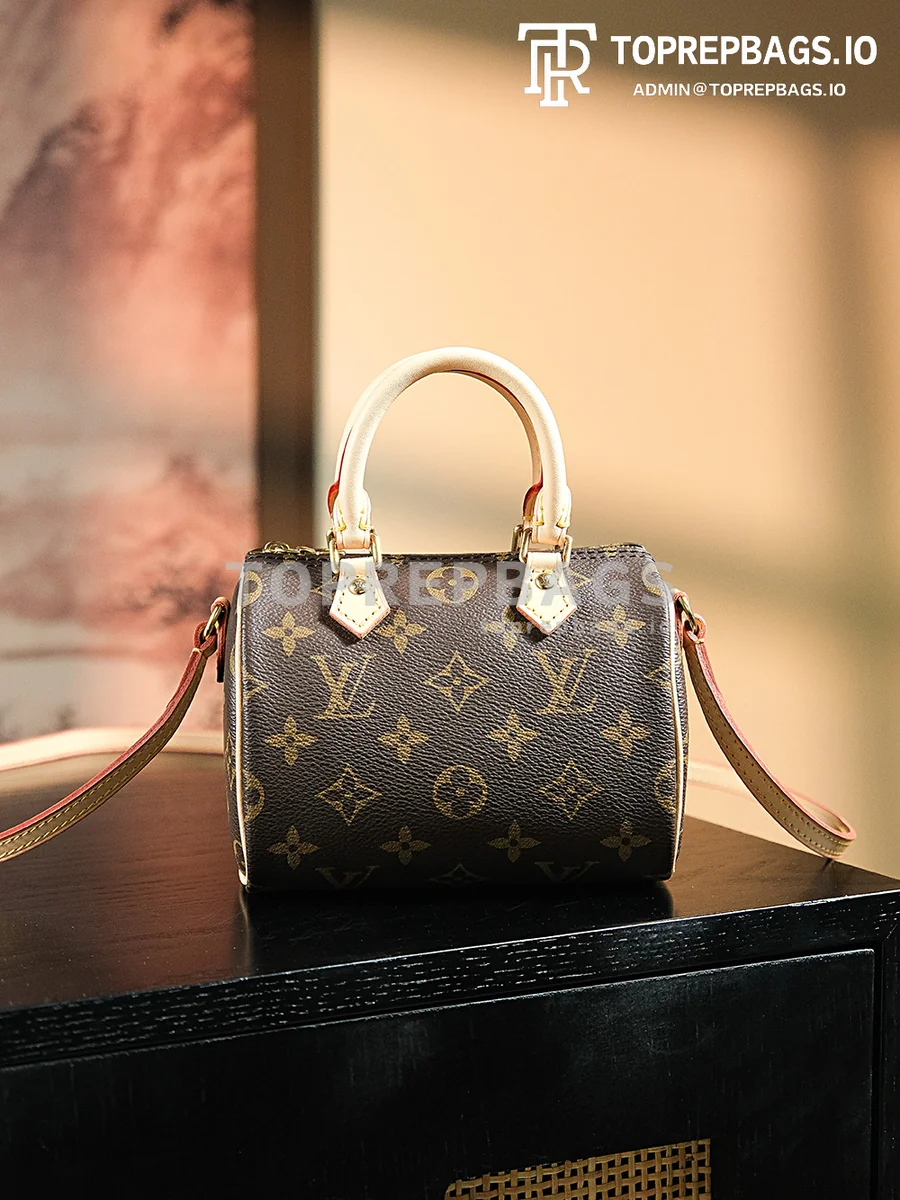 a1720089457823_6257 Louis Vuitton Speedy in Brown