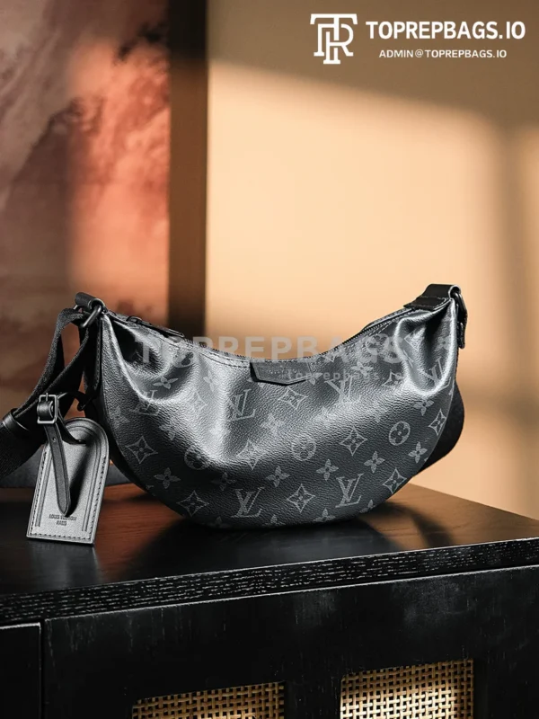 a1720941678835_4086 Louis Vuitton Hamac Small in Black