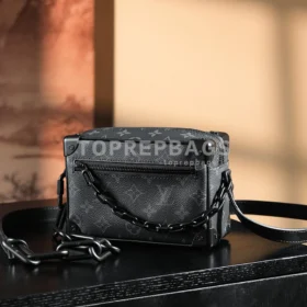 Louis Vuitton Mini Soft Trunk in Black