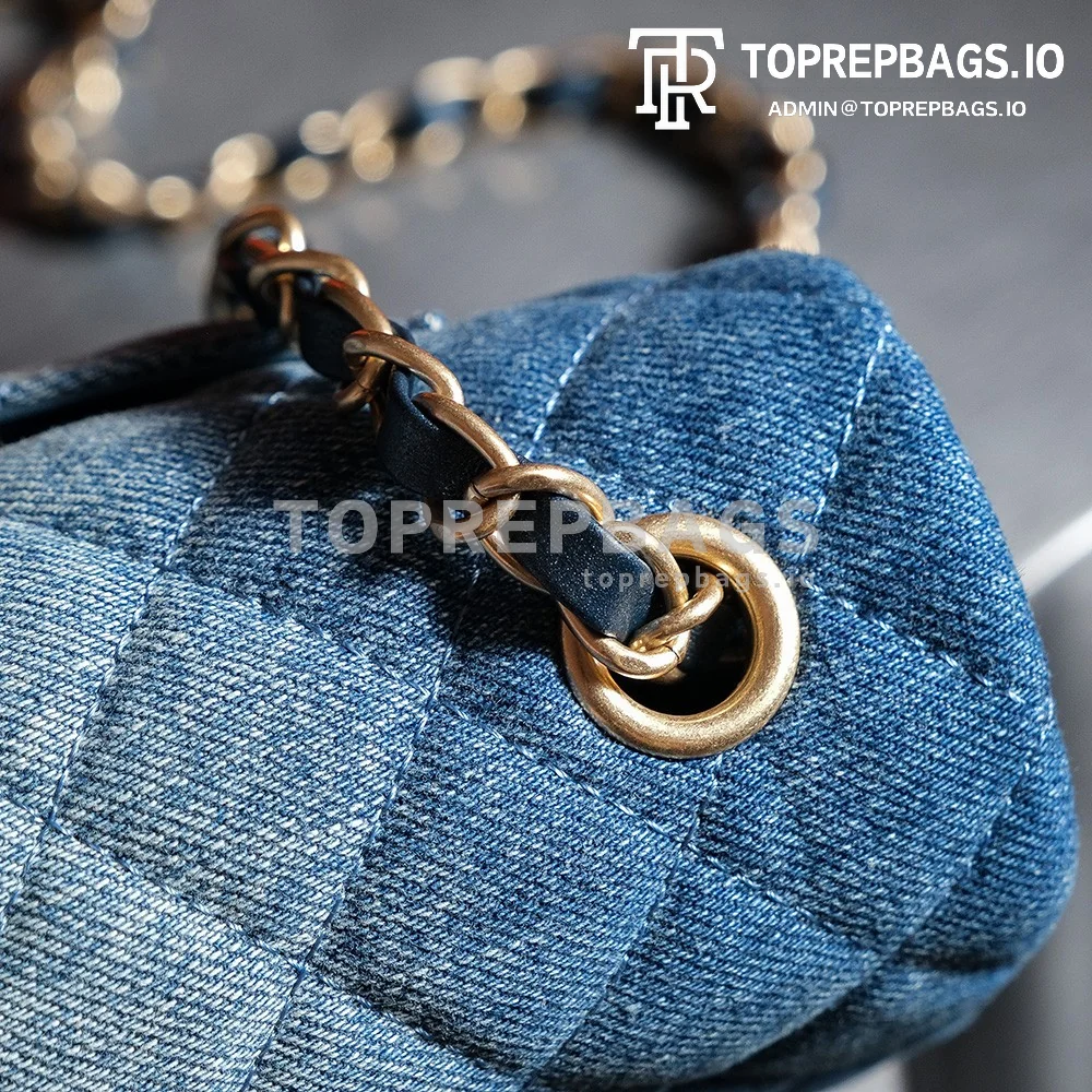 a1721824901188_3800 Chanel Classic Flap Mini in Blue