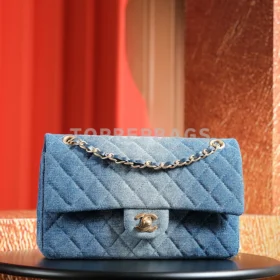 a1721825372143_1134 Chanel Classic Flap Medium in Blue