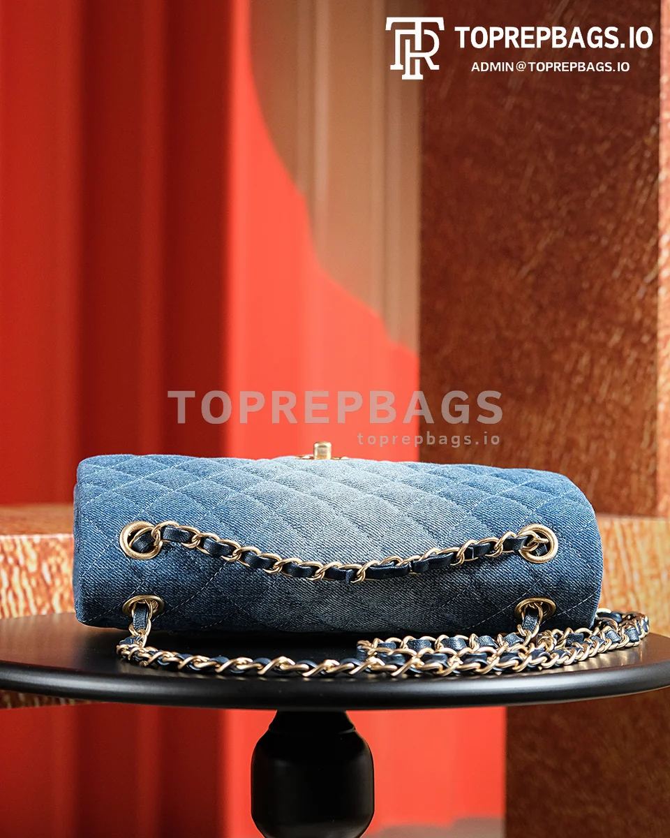 a1721825388868_6560 Chanel Classic Flap Medium in Blue