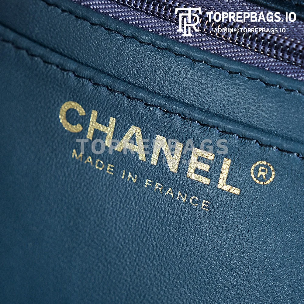 a1721825741757_4551 Chanel Classic Flap Mini in Blue