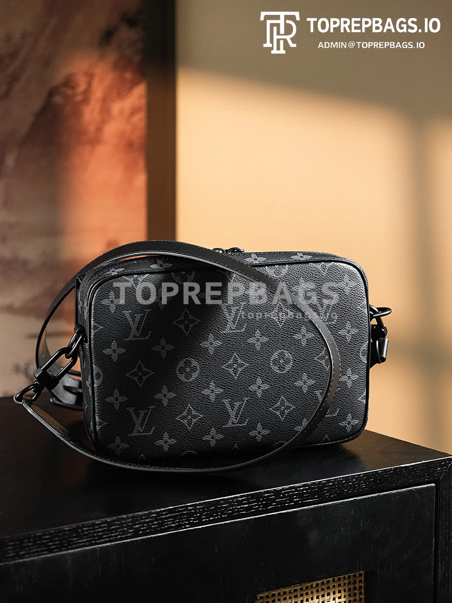 a1722427812678_3448 Louis Vuitton Steamer Messenger in Black