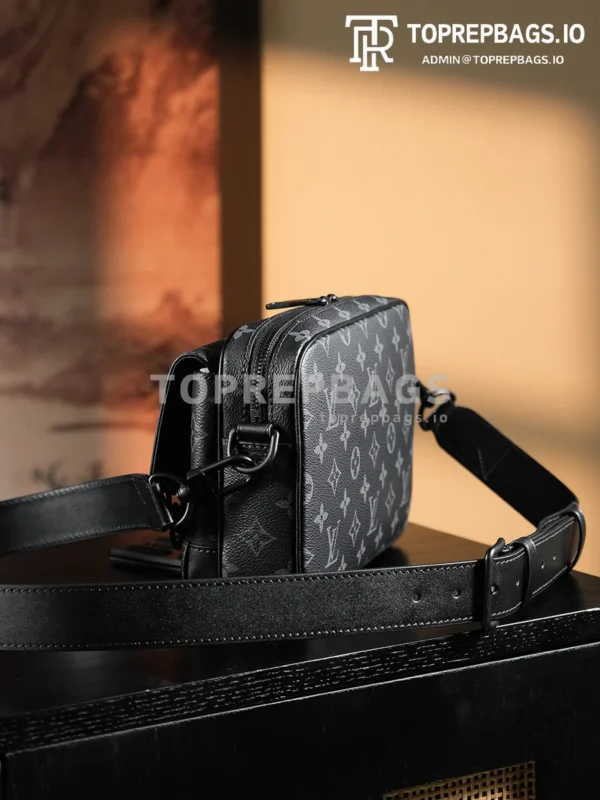 a1722427817222_3464 Louis Vuitton Steamer Messenger in Black
