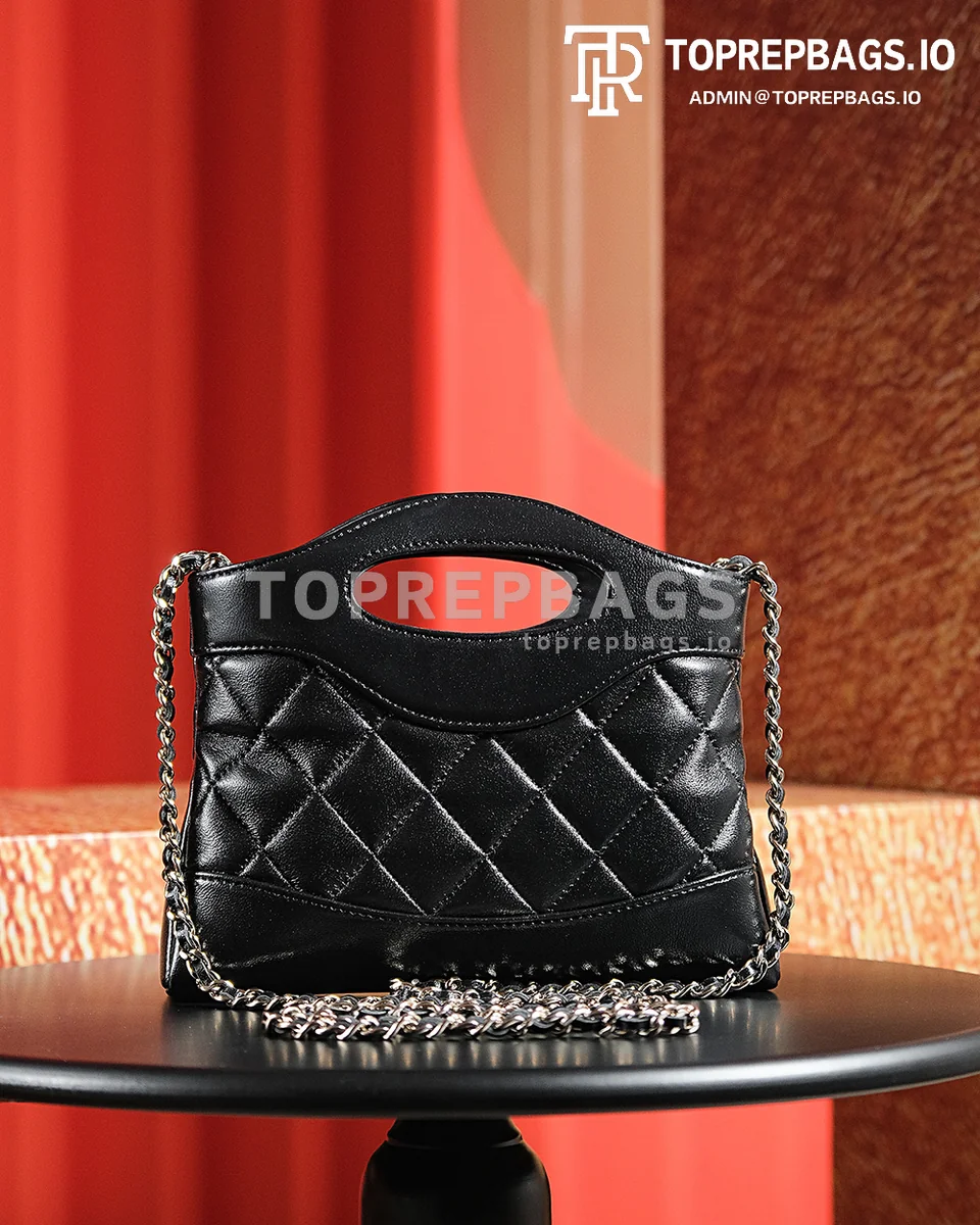 a1722603159275_2122 Chanel 31 Bag Nano in Black