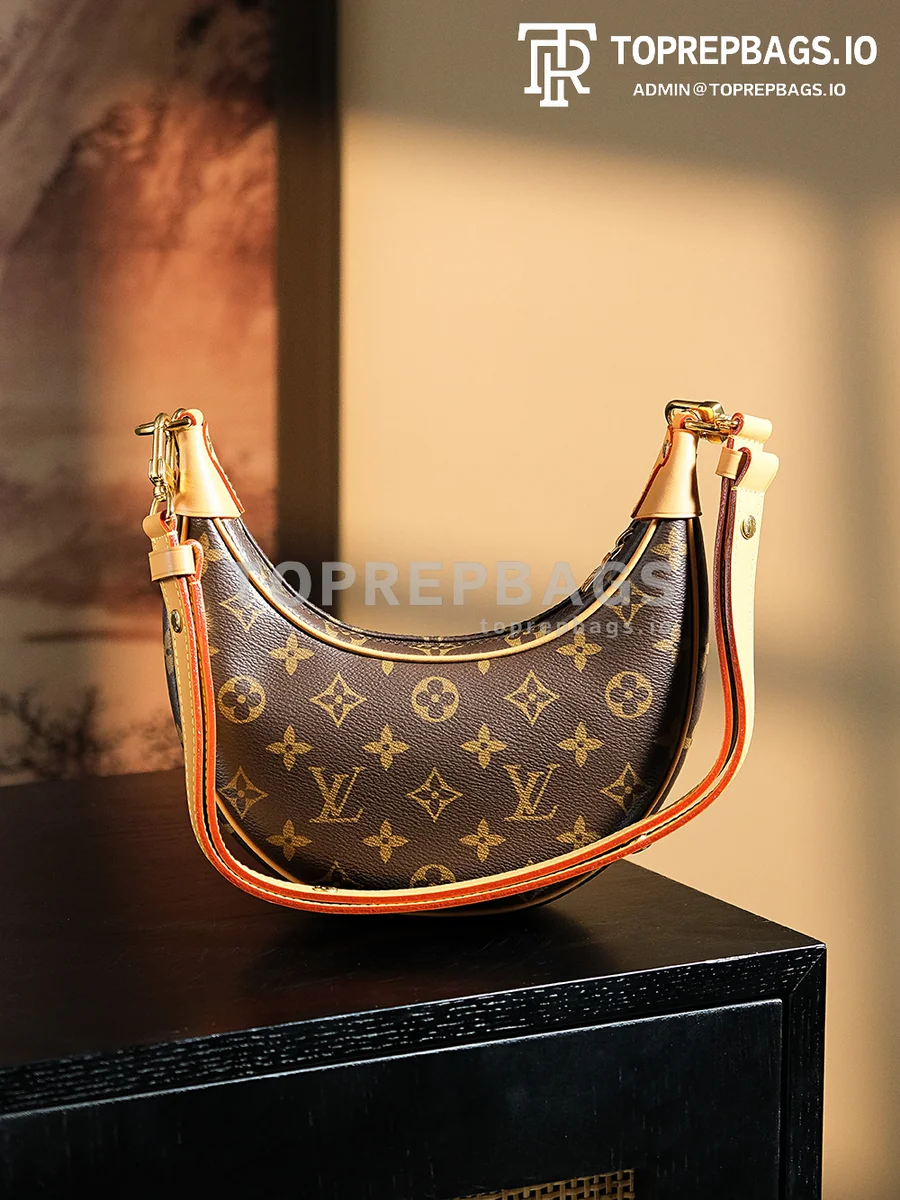 a1722949762480_5763 Louis Vuitton Loop Hobo in Brown
