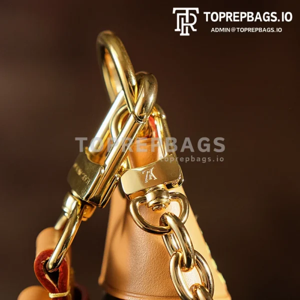 a1722949811487_1674 Louis Vuitton Loop Hobo in Brown
