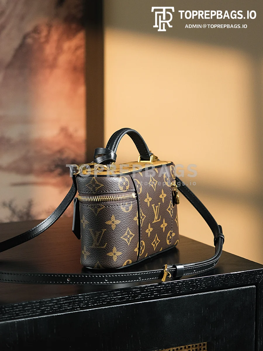 a1723208611193_5150 Louis Vuitton Vanity Chain Pouch in Brown
