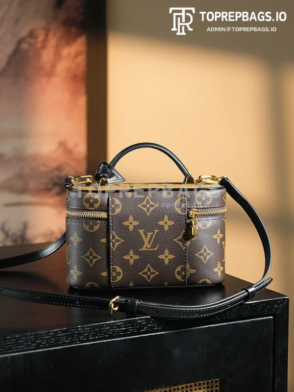 a1723208611195_5338 Louis Vuitton Vanity Chain Pouch in Brown