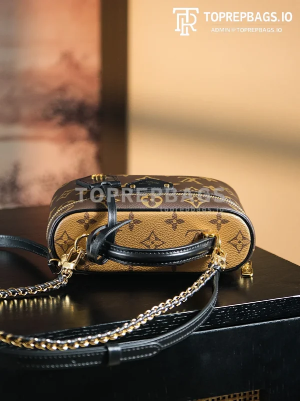 a1723208611203_7146 Louis Vuitton Vanity Chain Pouch in Brown