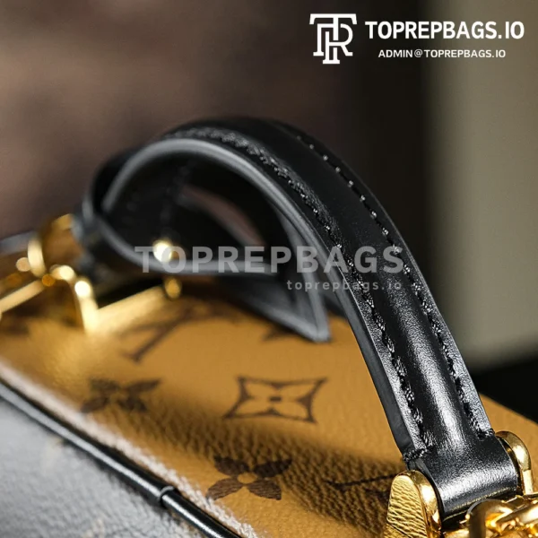 a1723208653756_0646 Louis Vuitton Vanity Chain Pouch in Brown