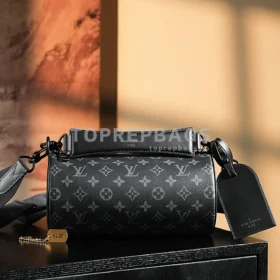 a1724655039159_8100 Louis Vuitton Soft Polochon Small in Black