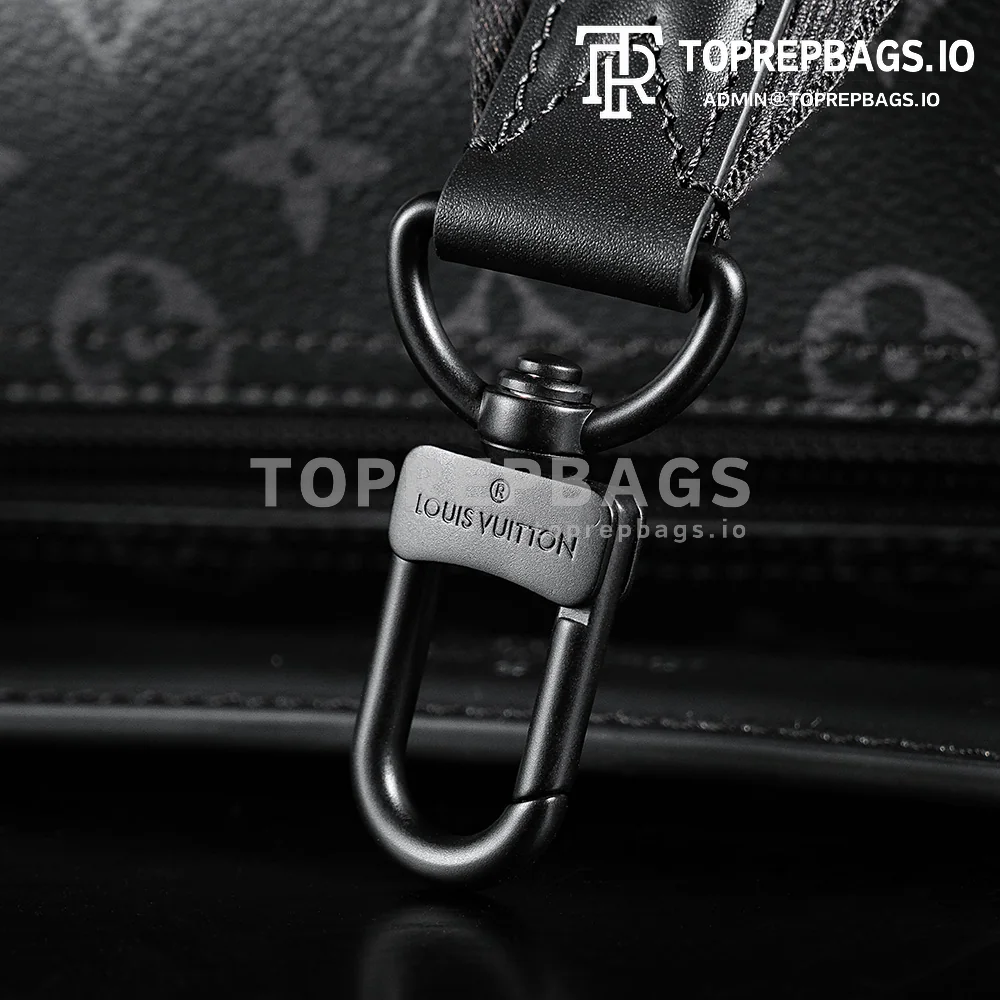 a1724655083238_2881 Louis Vuitton Soft Polochon Small in Black