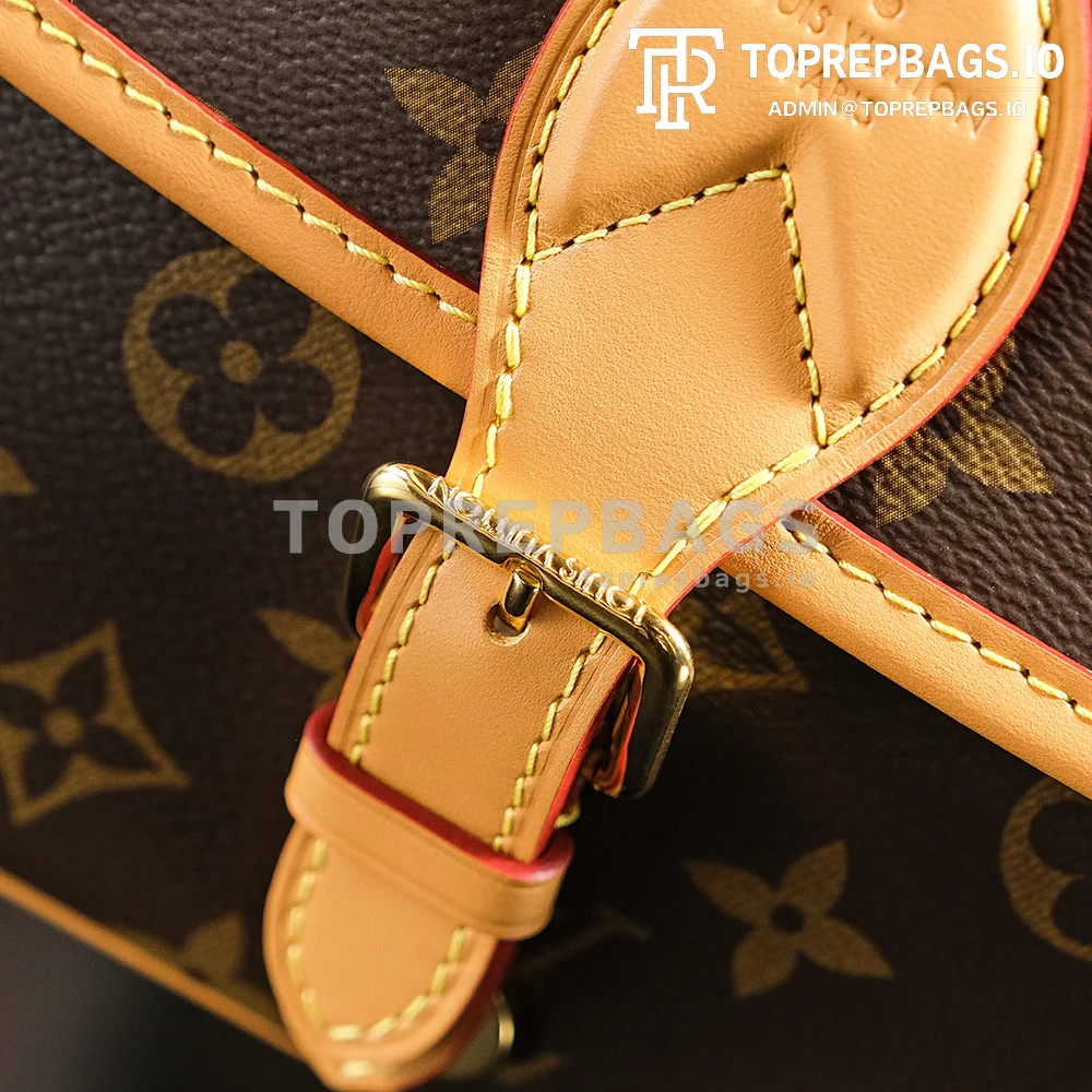 a1725106714863_1740 Louis Vuitton Diane Hobo in Brown