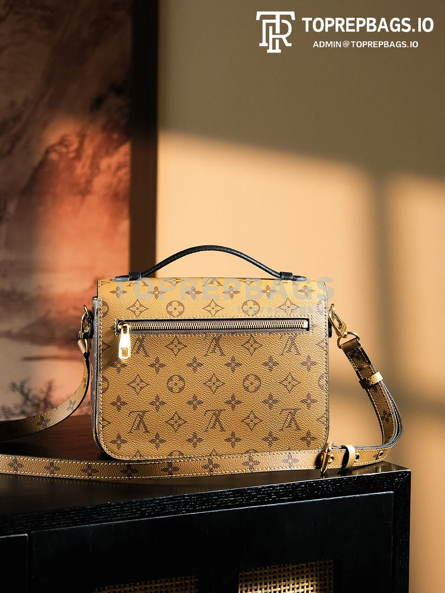 a1725474529788_5063 Louis Vuitton Pochette Metis Messenger in Brown